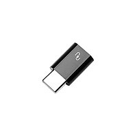 Переходник, Xiaomi, MICRO USB на USB-C SJV4065TY, Пол. пакет, Чёрный