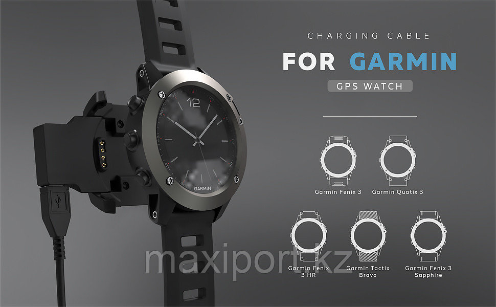 G rmin gf 3hr charger Fenix 3 Hr id 85653943 Satu.kz