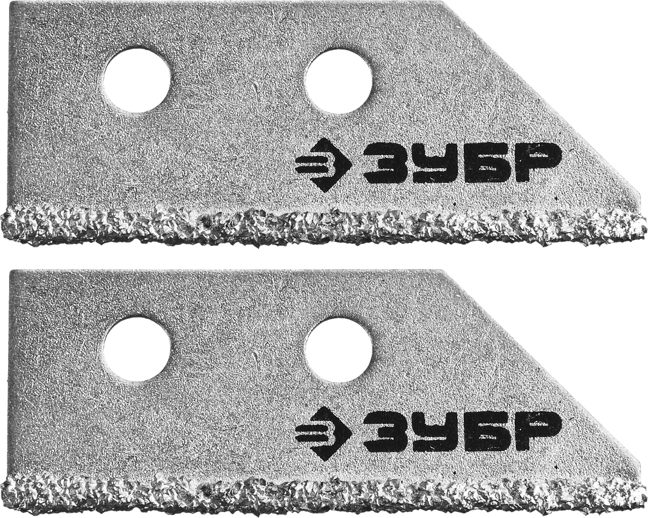 Лезвия ЗУБР "ЭКСПЕРТ" сменные с карбидным напылением для скребка 33417, 2шт - фото 1 - id-p85654975