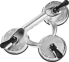 Стеклодомкрат ЗУБР "ПРОФИ" алюминиевый, профессиональный, одинарный, 50кг