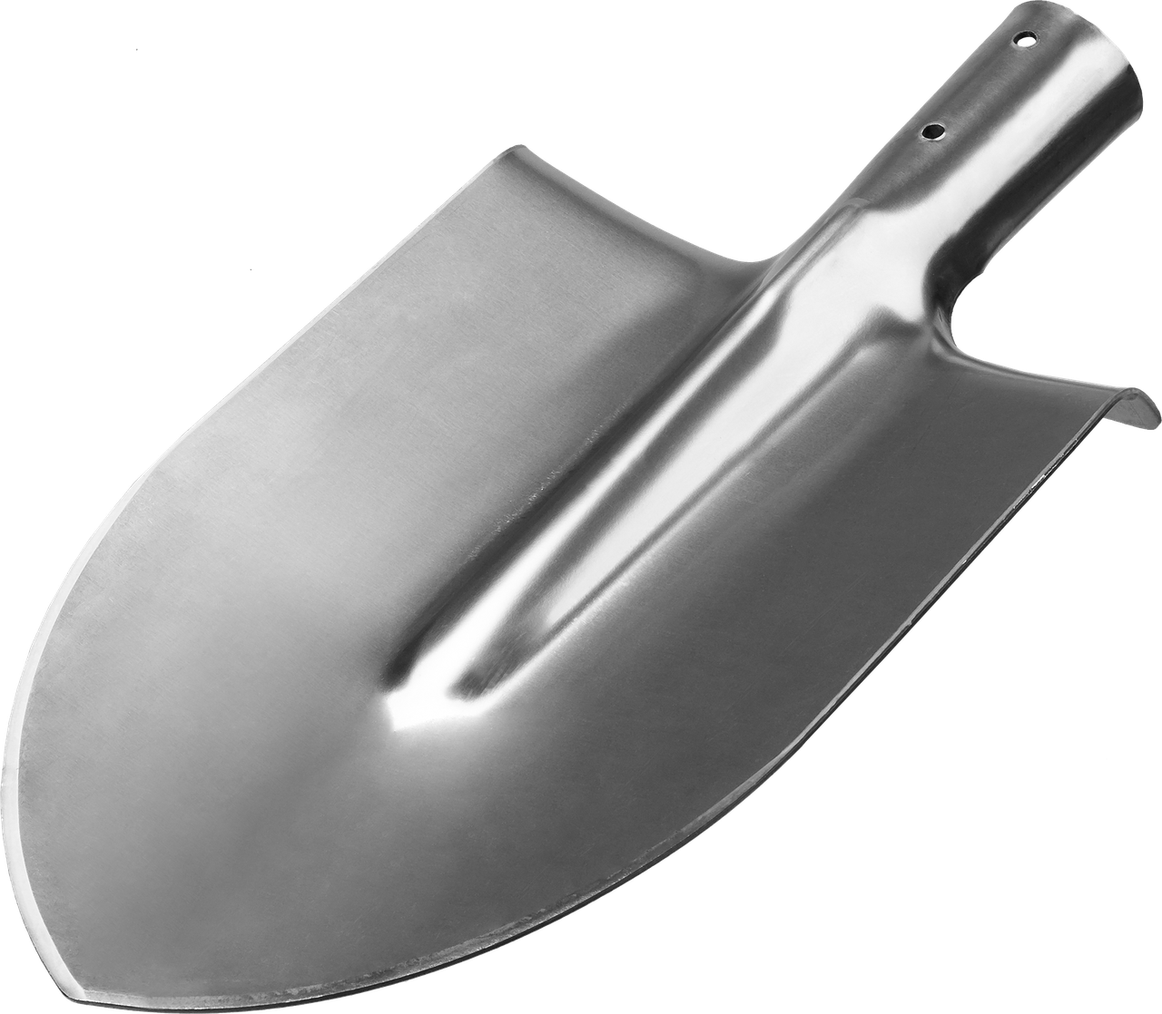 Лопата "Мастер-НС" штыковая из нержавеющей стали, без черенка, ЗУБР - фото 1 - id-p53611748