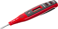 Тестер напряжения ЗУБР "Мастер" цифровой со световым индикатором, 12-220В, 140мм