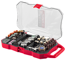 Набор мини-насадок ЗУБР для гравировальных машин, 208 предметов