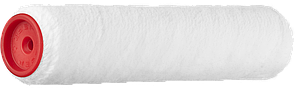 Ролик сменный "ВЕЛЮР-АКВА", полиэстер, для водорастворимых акрил лаков, ворс 4мм, ручка 6мм, d=40/180мм, ЗУБР