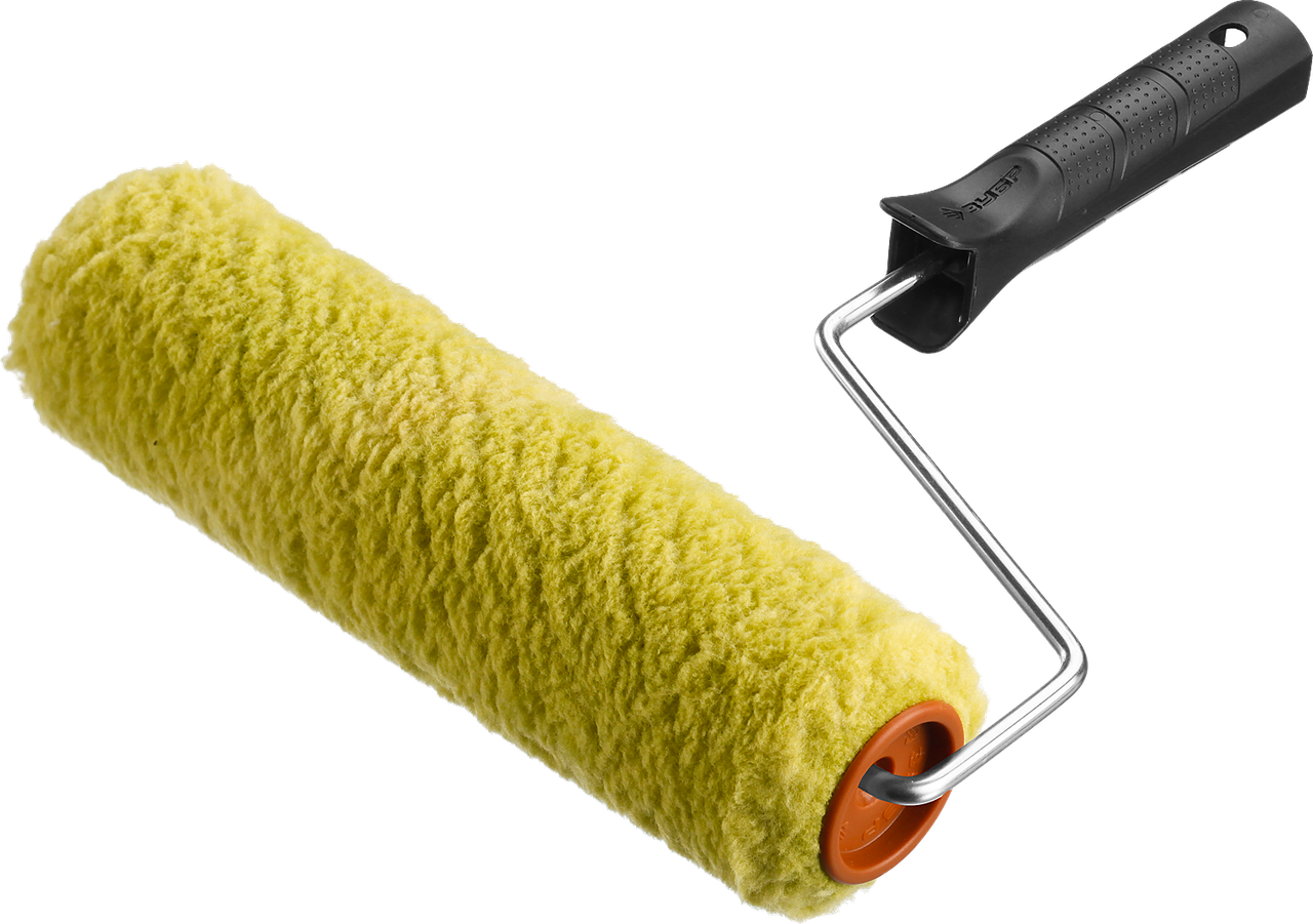 Валик малярный "ОПТИМА-СИНТЕКС", все виды ЛКМ, для неровных поверхностей, полиэстр, ворс 18 мм, бюгель 6 мм,, фото 1