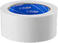 Армированная лента, ЗУБР Профессионал 12090-50-10, универсальная, влагостойкая, 48мм х 10м, серебристая 25,