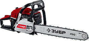 ЗУБР ПБЦ-М52-45 бензопила, 52 см3, шина 45 см