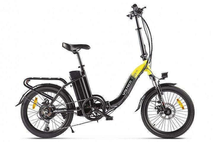 Велогибрид Volteco Flex UP (Черно-желтый)