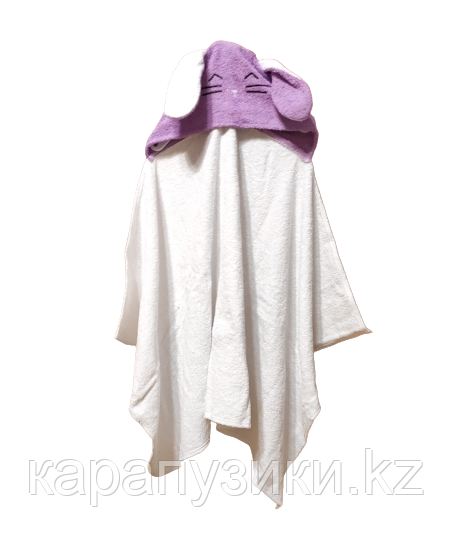 Полотенце с капюшоном уголок заинька, фото 1