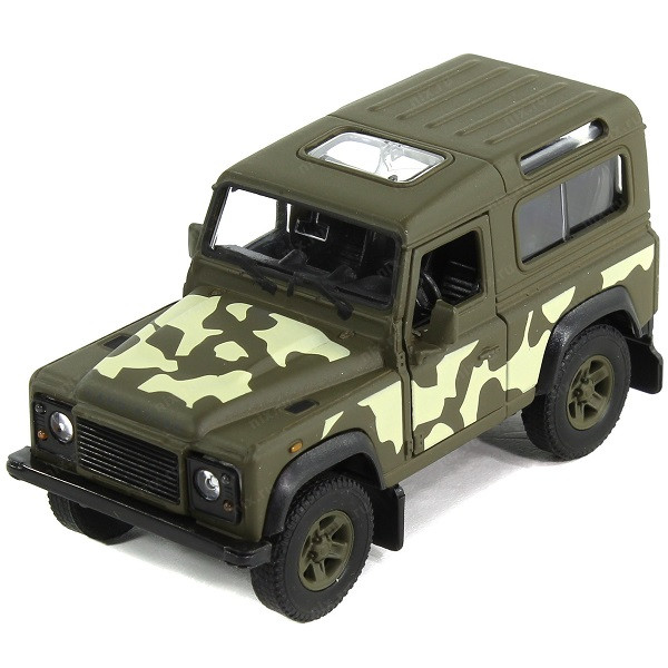 Игрушка модель военной машины 1:34-39 Land Rover Defender