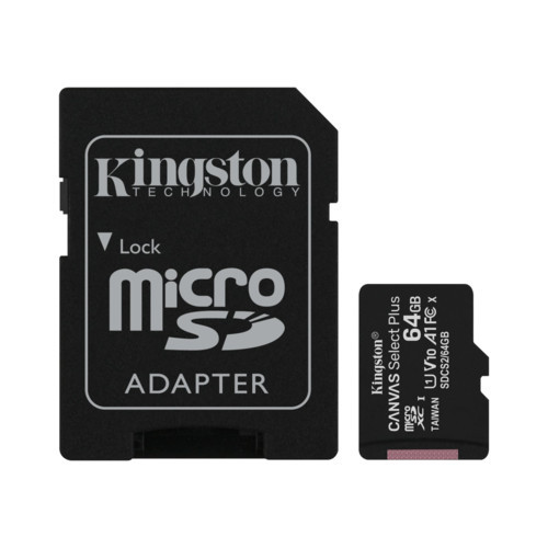 Kingston 64 ГБ + Adapter флеш (flash) карты (SDCS2/64GB) - фото 1 - id-p72594466