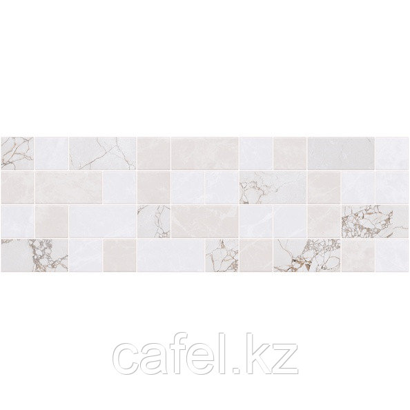 Кафель | Плитка настенная 20х60 Ринальди | Rinaldi серый декор мозайка