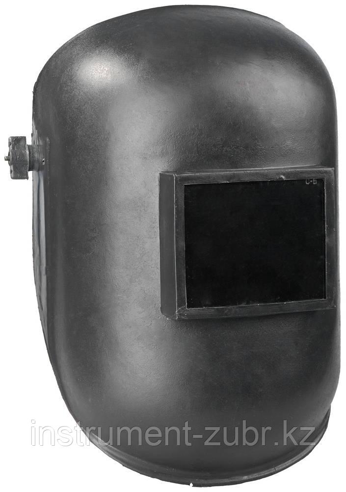 Щиток защитный лицевой для электросварщиков "НН-С-702 У1" с увеличенным наголовником, евростекло, 110х90мм