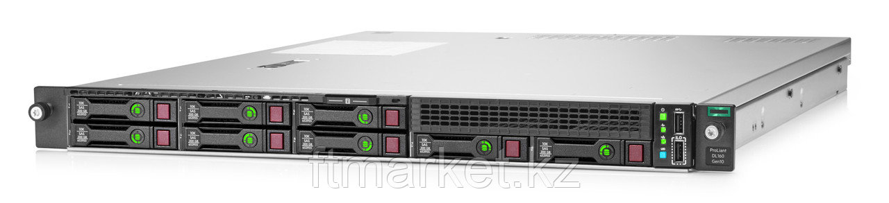 Сервер HPE P19560-B21 DL160 Gen10 (1xXeon4208(8C-2.1G)/ 1x16GB 1R/ 8 SFF SC/ S100i SATA RAID/ 2x1GbE/ 1x500Wp/
