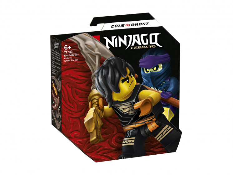 71733 Lego Ninjago Легендарные битвы: Коул против Призрачного воина, Лего Ниндзяго