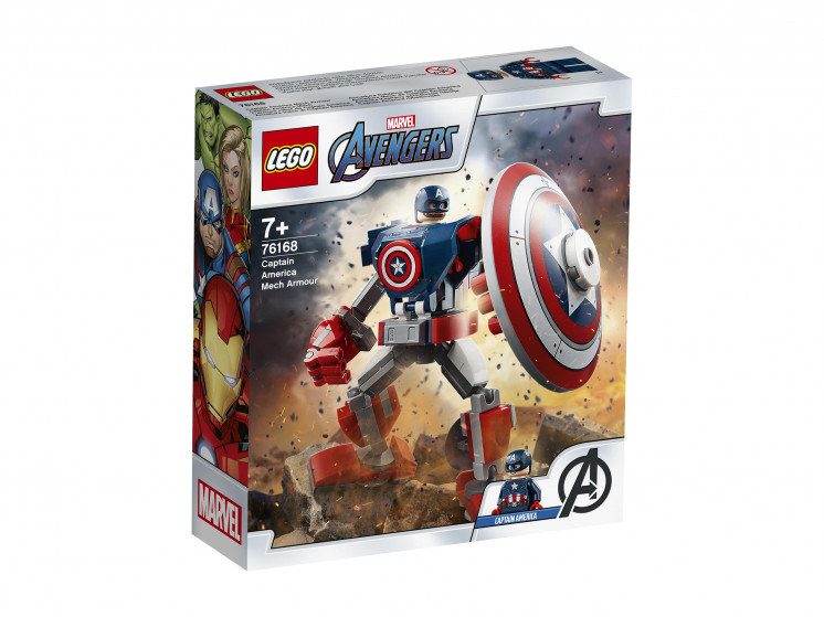76168 Lego Super Heroes Капитан Америка: Робот, Лего Супергерои Marvel - фото 1 - id-p85650797