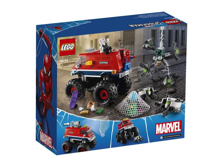 76174 Lego Super Heroes Монстр-трак Человека-Паука против Мистерио, Лего Супергерои Marvel - фото 2 - id-p85650800