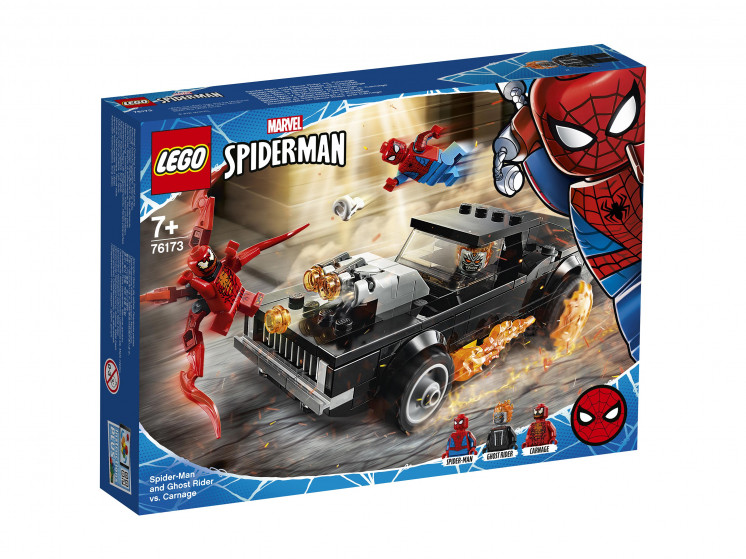 76173 Lego Super Heroes Человек-Паук и Призрачный Гонщик против Карнажа, Лего Супергерои Marvel