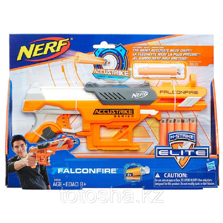 Бластер Nerf Elite Accustrike Falconfire Аккустрайк Фалконфайр, B9839
