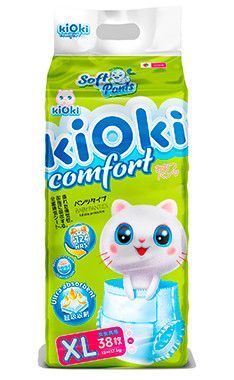 Трусики Kioki Comfort Soft (Киоки Комфорт) размер XL (12-16kg) 38 штуки