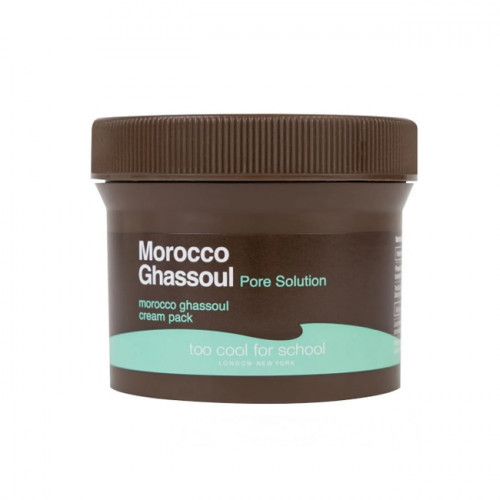 Маска-крем для лица глиняная Too Cool For School Morocco Ghassoul Cream Pack