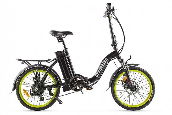Велогибрид Volteco Flex (Черно-зеленый)