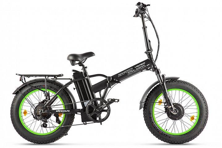 Велогибрид Volteco Bad Dual NEW (Черно-салатовый) - фото 1 - id-p74111427