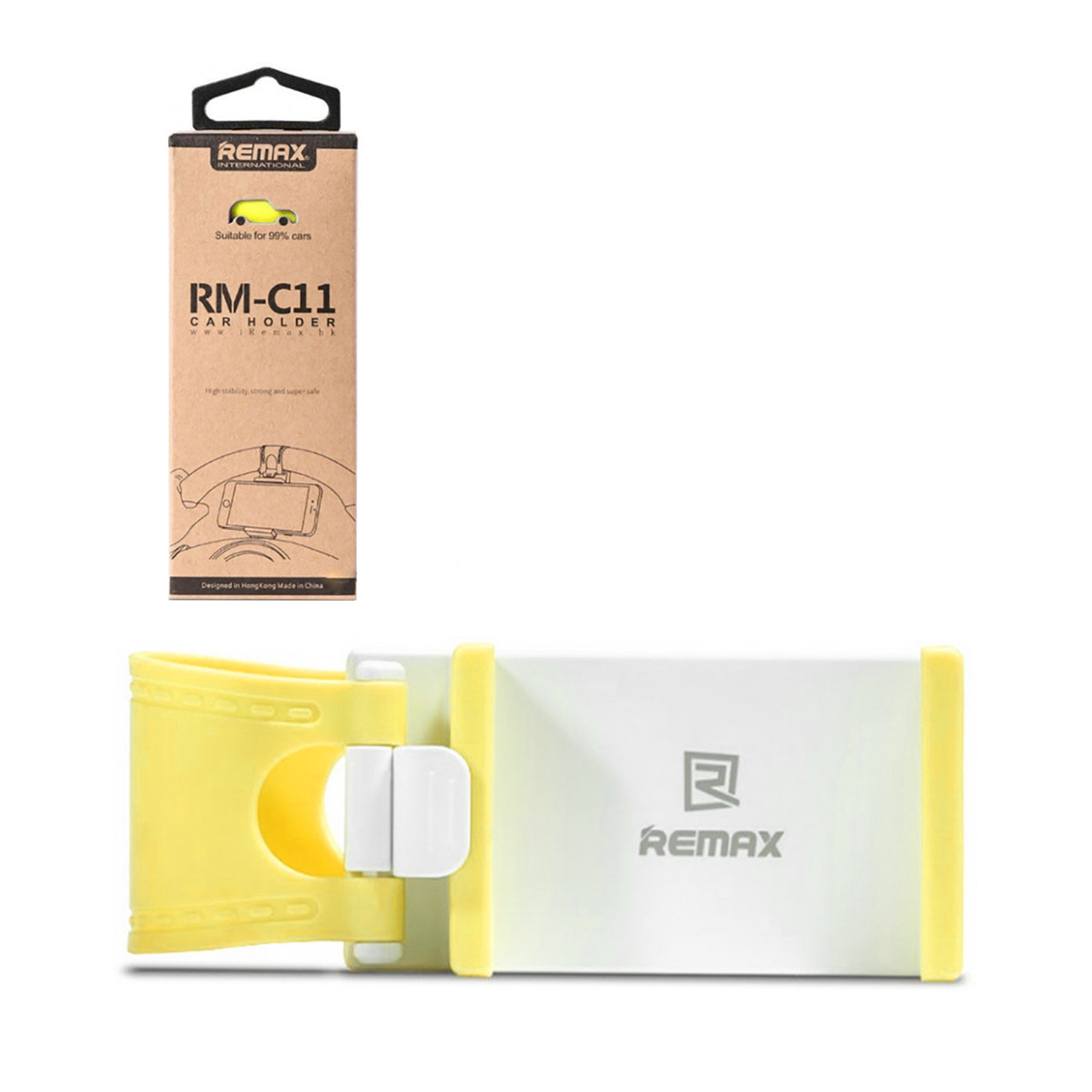 Автодержатель Remax RM-C11 Yellow
