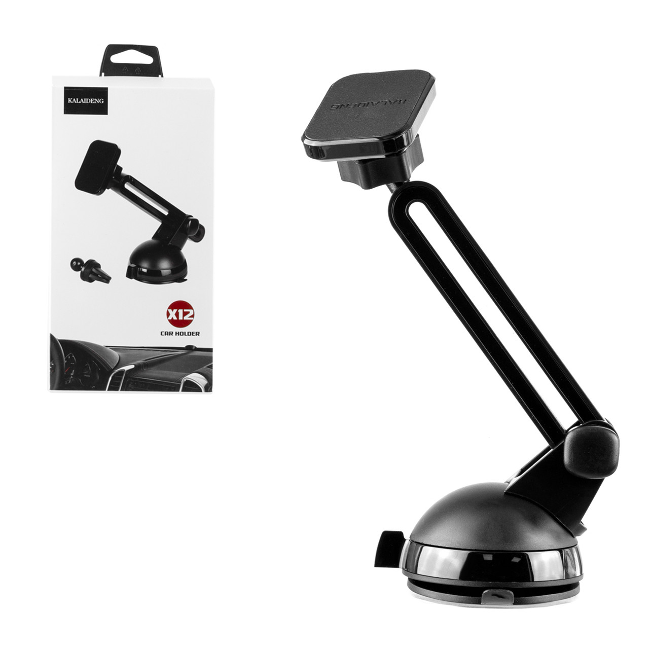 Автодержатель магнитный Kalaideng X12 Magnetic, Black