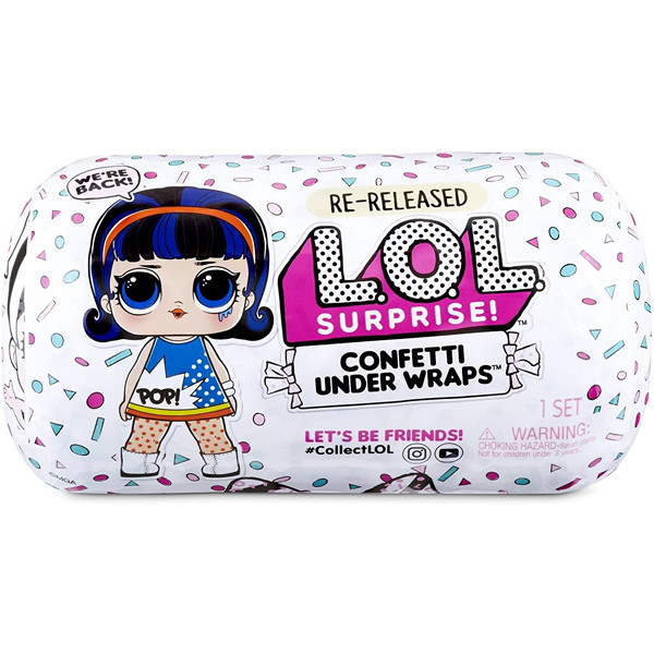 LOL Surprise - Кукла ЛОЛ в капсуле Конфетти, Under Wraps Confetti (Оригинал)