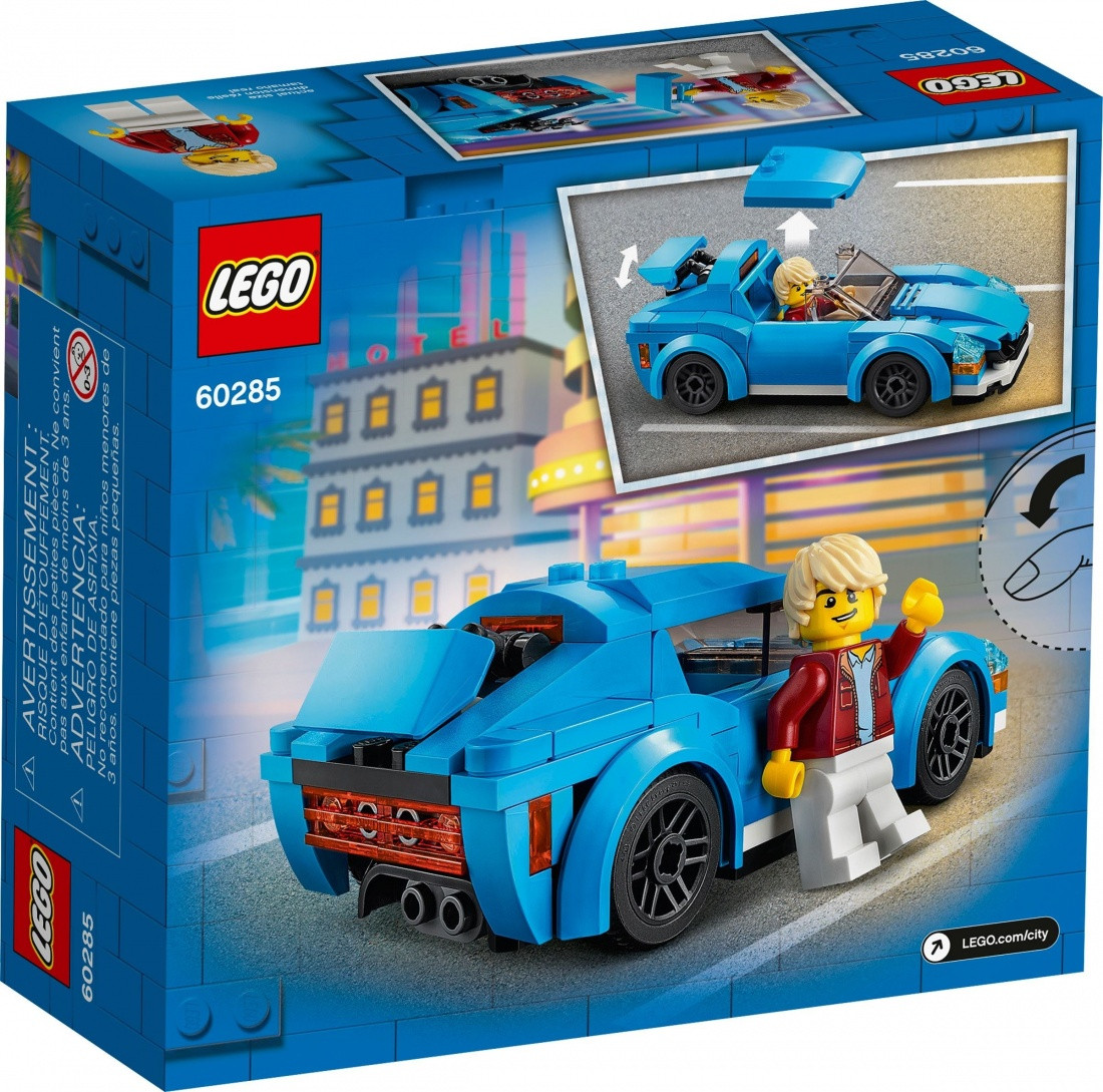 60285 Lego City Спортивный автомобиль, Лего Город Сити - фото 2 - id-p85037969