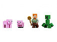 21170 Lego Minecraft Дом-свинья, Лего Майнкрафт, фото 7