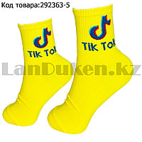 Носки женские хлопковые Tik Tok (Тик Ток) 36-41 размер Amigobs желтые