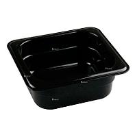 Гастроёмкость Restola 1/6 (176x162, h=65), чёрная - 14 шт/уп