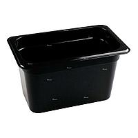 Гастроёмкость Restola 1/4 (265x162, h=150), чёрная - 16 шт/уп