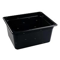 Гастроёмкость Restola 1/2 (325x265, h=150), чёрная - 8 шт/уп