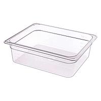 Гастроёмкость Restola 1/2 (325x265x100), прозрачная - 12 шт/уп
