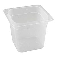 Гастроёмкость Restola 1/6 (176x162, h=150), прозрачная - 8 шт/уп