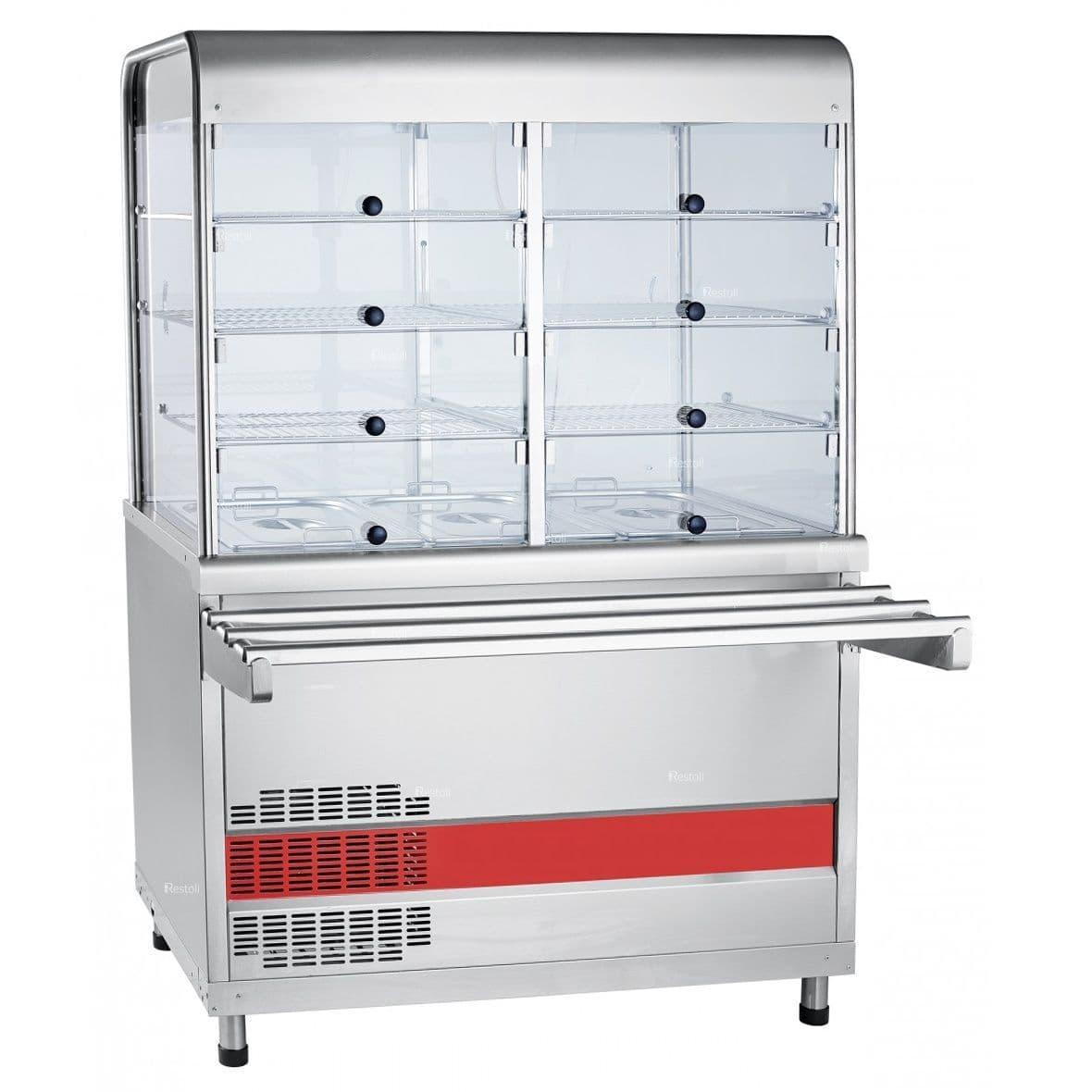 Прилавок-витрина холодильный ABAT «Аста» ПВВ(Н)-70КМ-С-02-НШ - фото 1 - id-p85710799