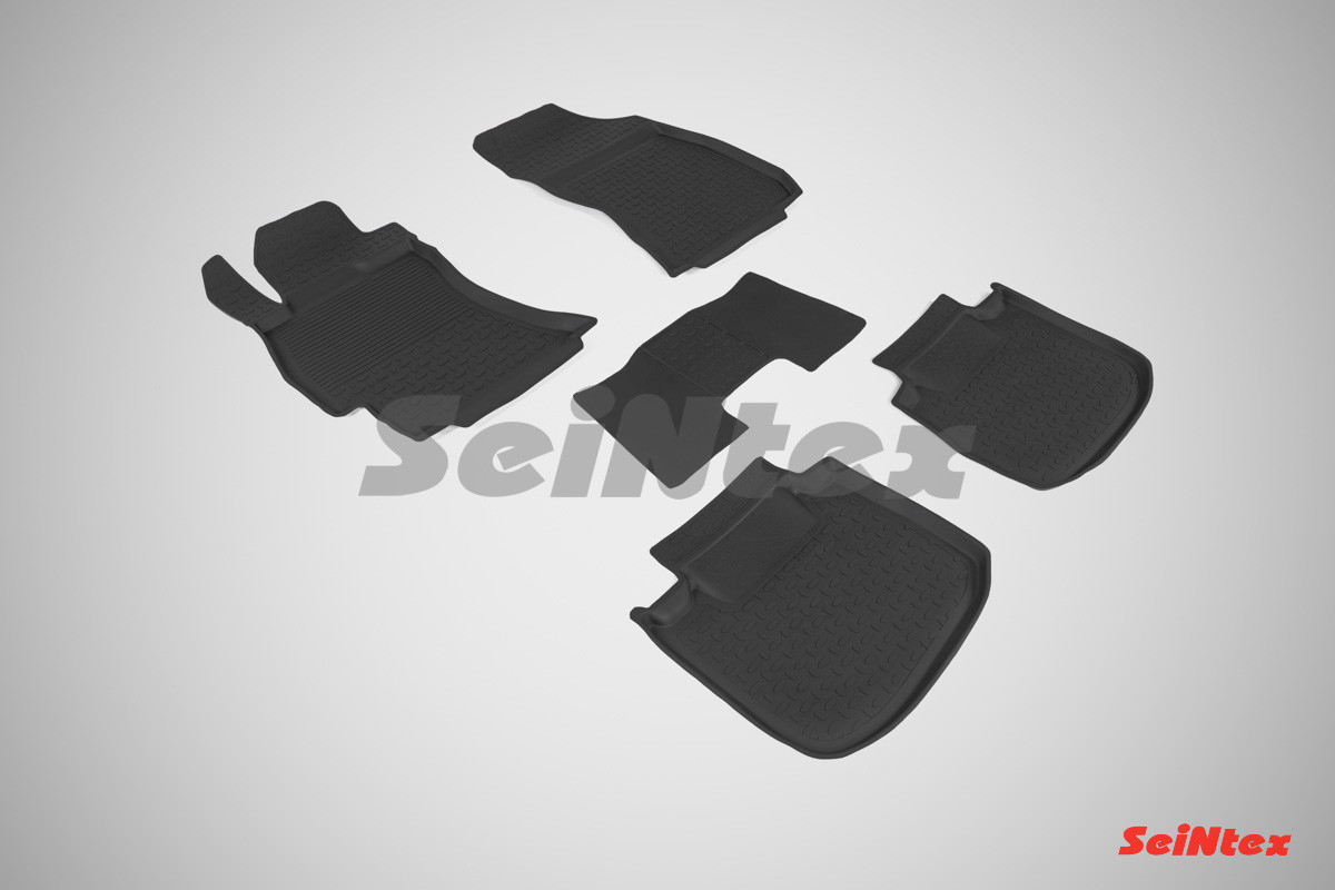 Резиновые коврики с высоким бортом для Subaru Outback V 2012-н.в.