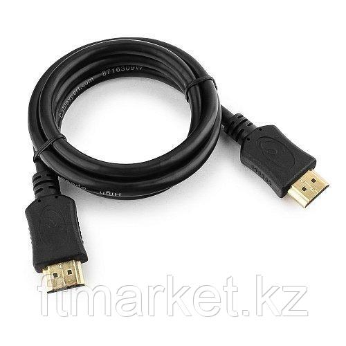Кабель HDMI Cablexpert CC-HDMI4L-1M, 1м, v1.4, 19M/19M, серия Light, черный, позол.разъ, экра, пакет