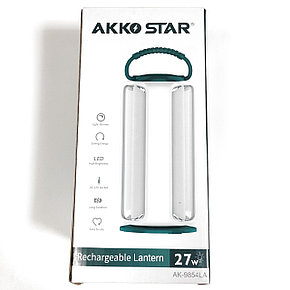 Многофункциональный Led фонарь AKKO STAR 9854LA 27W, фото 2