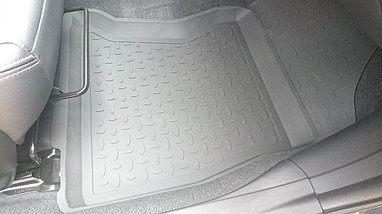 Резиновые коврики с высоким бортом для Subaru XV II 2017-н.в., фото 2