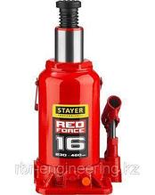 Домкрат гидравлический бутылочный STAYER RED FORCE, 43160-16_z01, серия PROFESSIONAL, 16 т, 230-460 мм