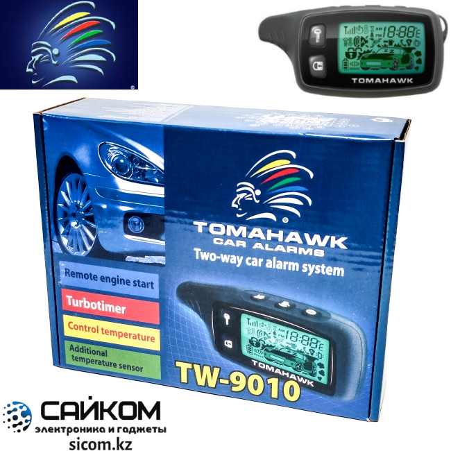 Автосигнализация Tomahawk TW-9010 / Автозавод / Томагавк / ОРИГИНАЛ, фото 1