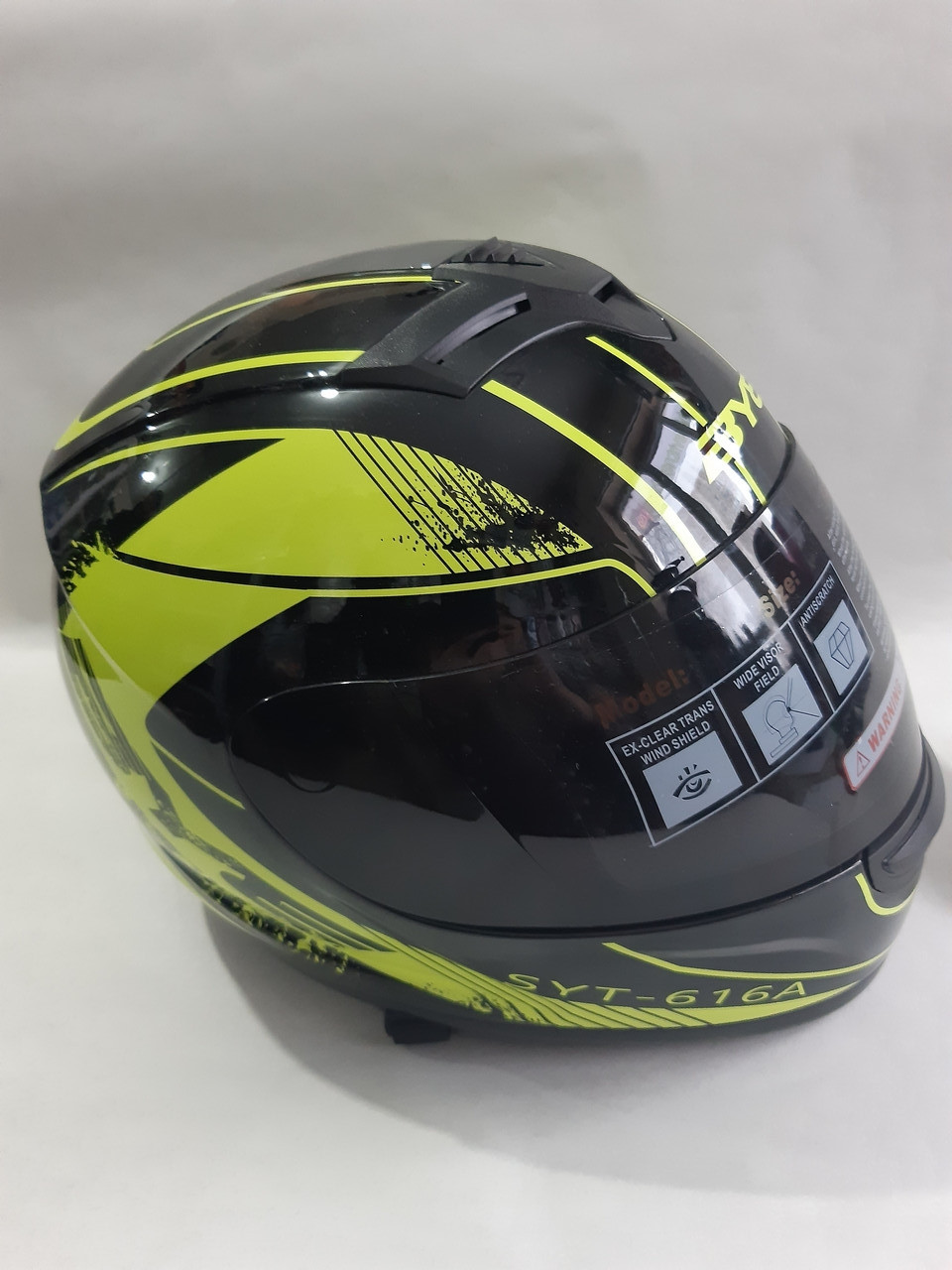 Мото шлем кроссовый BYE HELMET (мотошлем)