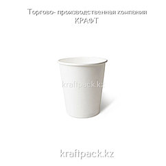 Бумажный стакан БЕЛЫЙ для горячих/холодных напитков 165мл (4 OZ / D73) (80/2000)