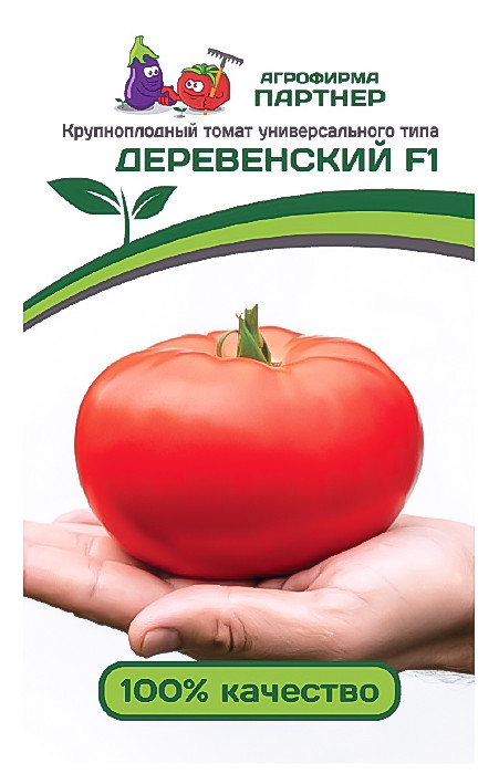 Агрофирма «Партнер». Семена томатов «ДЕРЕВЕНСКИЙ F1». - фото 1 - id-p85726234