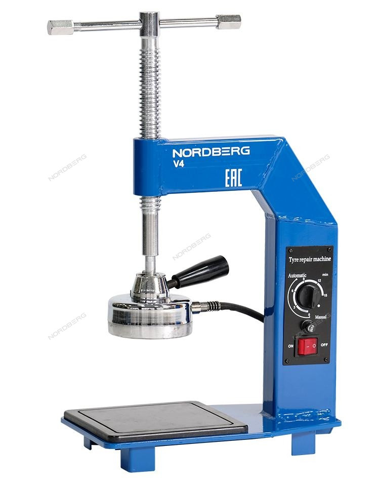 Вулканизатор настольный с одним нагревательным элементом NORDBERG, фото 1