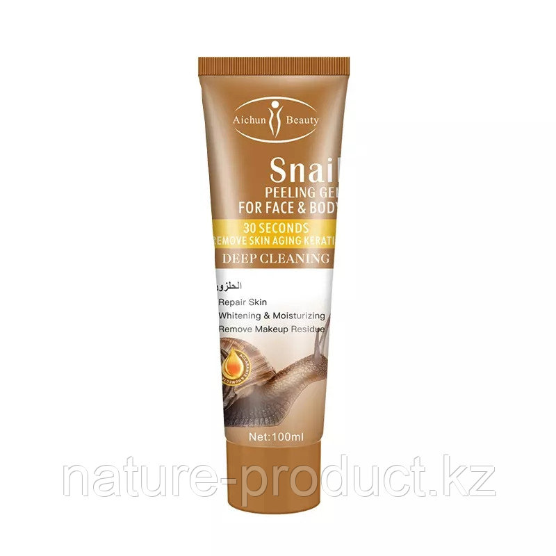 AICHUN BEAUTY Пилинг - гель для лица и тела SNAIL восстановление кожи УЛИТКА 100г